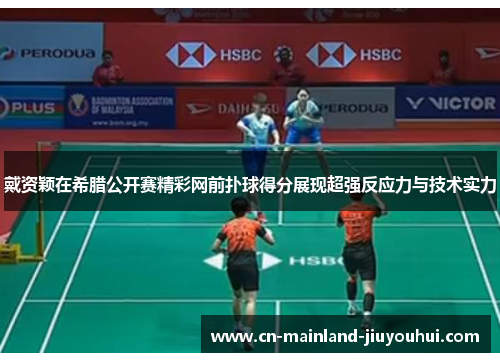 戴资颖在希腊公开赛精彩网前扑球得分展现超强反应力与技术实力 戴资颖在希腊公开赛精彩网前扑球得分展现超强反应力与技术实力