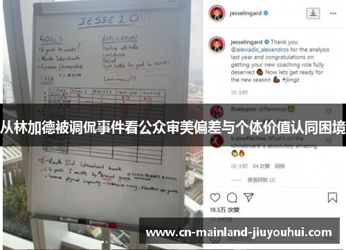 从林加德被调侃事件看公众审美偏差与个体价值认同困境 从林加德被调侃事件看公众审美偏差与个体价值认同困境